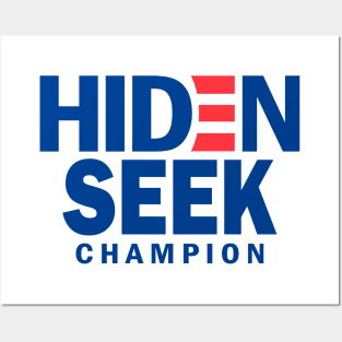 Hiden Seek Champion Posters and Art